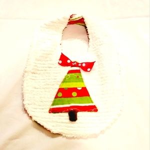 Christmas Tree Reversible Bib